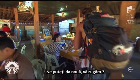 Dorian Popa cerșește resturi de mâncare, de foame!: ”V-a mai rămas ceva de mâncare?. Ne puteți da nouă?”