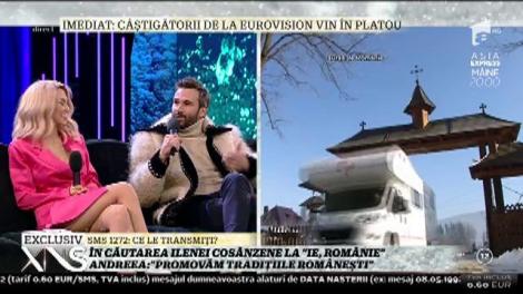 Din culisele show-ului "Ie, Românie": ”Farfuriile ajung la masa juriului (...) Andreea mănâncă non-stop”