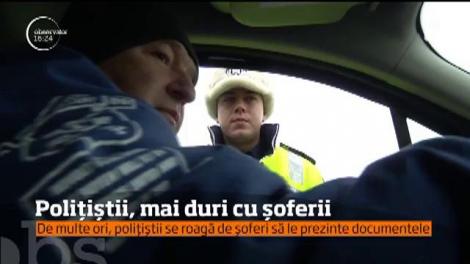 Poliţiştii români s-ar putea comporta mai dur cu șoferii, precum omologii lor din Statele Unite