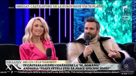 Din culisele show-ului "Ie, Românie". Andreea Bălan are probă de dans: ”Fetele joacă excepțional pașii de dans popular din zonele lor ”