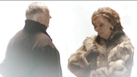 ”De ce e așa de frig?” Roxana Baicu-Popovici (Carmen Tănase), întâlnire cu Traian (Paul Chiribuță) în lumea de dincolo