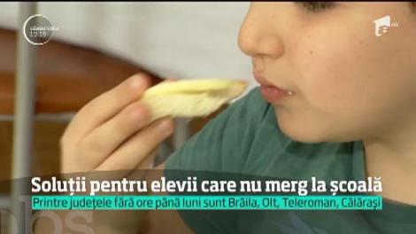 Soluții pentru elevii care nu merg la școală