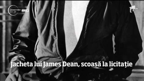 Jacheta lui James Dean, scoasă la licitație