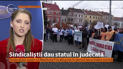 Sindicaliştii ameninţă că vor duce România în faţa Curţii Europene de Justiţie! Plănuiesc să dea statul în judecată