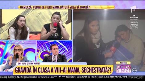 Femeia nevăzătoare, mama adolescentei de 14 ani: "Eu sunt foarte bine"