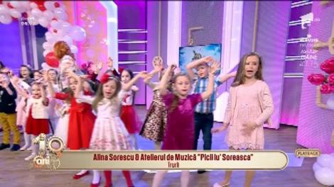 Râzi cu lacrimi! Mărțișorul Dani Oțil, dansul primăverii! Lebedelor, grațioaselor, l-ați fi invidiat pe matinalul nostru: „Copii, nu faceți așa ceva acasă, că trebuie să să ajute cineva apoi când mergeți la baie!