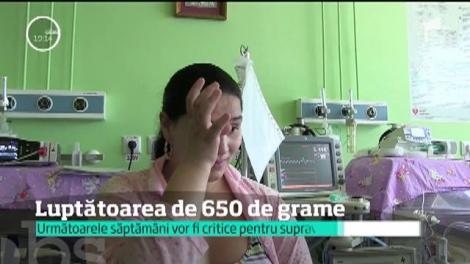Adelina Maria, luptătoarea de 650 de grame