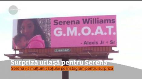 Surpriză uriaşă pentru Serena Williams din partea soţului