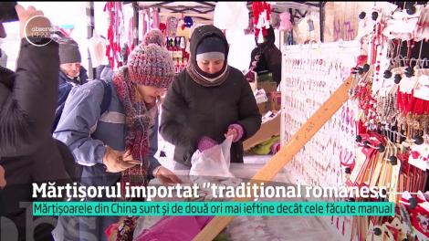 Mărțișoarele din China, de două ori mai ieftine decât cele făcute manual, în România