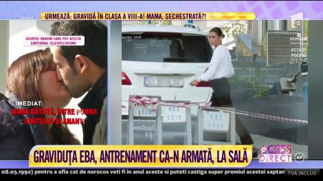 Graviduța Elena Băsescu, antrenament ca în armată, la sala de fitness