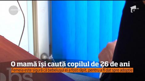 Caz cutremurător în Argeş! O mamă îşi caută copilul pe care l-a născut acum 26 de ani!  În spital i s-a spus că bebeluşul a murit, dar femeia a descoperit că actele medicale i-au fost falsificate