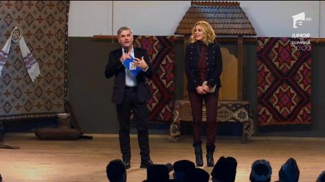 ”Mă numesc Ionuț Iftimoaie și sunt de-a lu Nelu lu' Bolfă!. Eu sunt Dana Săvuică și sunt de-a lu' cuțitaru'”. Să înceapă proba ”A cui ești?”