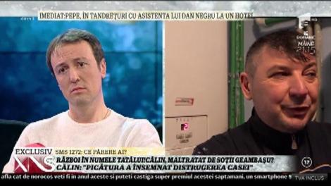 Petre Geambaşu, ceartă, în direct, cu fiul care-l acuză de bătăi și umilințe publice: ”Săracul, e un băiat...”