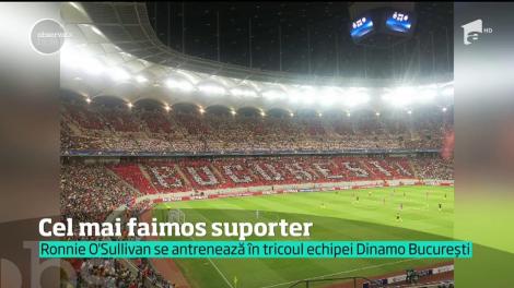 Ronnie O'Sullivan se antrenează în tricoul echipei Dinamo București