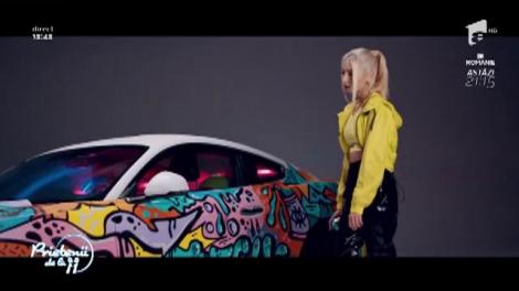 Caitlyn  a venit la Prietenii de la 11 cu o piesă nouă, "J'ai Compris"! Frumusețe și voce „a la francaise”, ce mai!