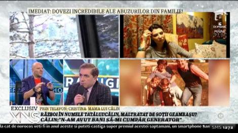 Mama lui Călin Geambaşu, intervenție FULGERĂTOARE, în direct: ”Îl rog pe fiul meu să fie decent. Este o discuție penibilă”