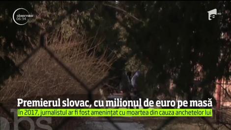 Un milion de euro. Este recompensa oferită de premierul Slovaciei pentru informaţii în cazul asasinării unui tânăr jurnalist