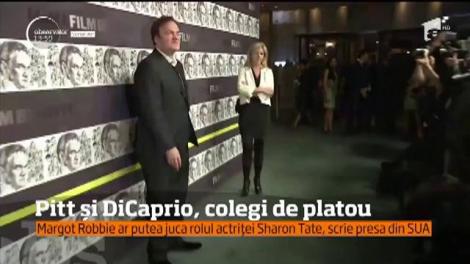 Brad Pitt, cascadorul lui Leonardo DiCaprio. Se întâmplă la Hollywood