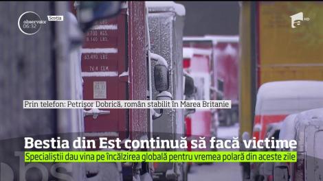 Gerul siberian continuă să facă victime în Europa