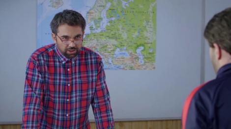 Fotbalistul Ovidiu Popescu sau "Vă dați seama", la ora de geografie: "Eu am vrut să vin la oră, dar a trebuit să fierb un ou. Eu l-am vrut moale"