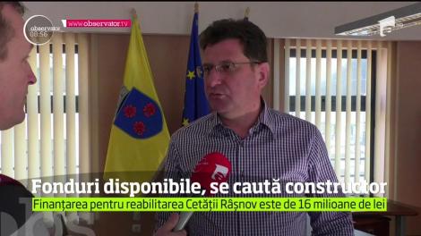 Cetatea Râşnov va fi reabilitată cu fonduri europene