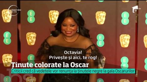 Ținute colorate la Oscar