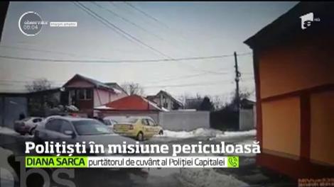 Urmărire ca în filme, cu focuri de armă în cartierul Rahova din Capitală!