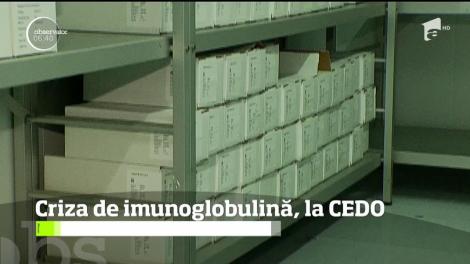 Pacienţii care au nevoie disperată de imuno-globulină vor să meargă la CEDO pentru a-şi rezolva problema