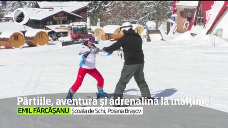 Staţiunile montane sunt arhipline de turiştii pasionaţi de sporturile de iarnă