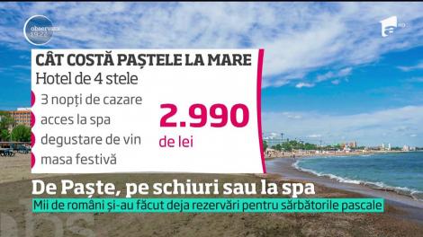 Hotelurile şi pensiunile se pregătesc de Paște