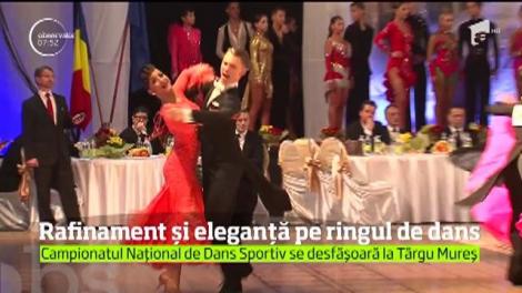 Dansul sportiv are o mulţime de secrete. Am aflat o parte dintre ele la Campionatul Naţional din aceste zile de la Târgu Mureş