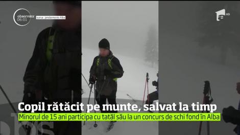 Un copil de 15 ani din Hunedoara a fost în pericol după ce s-a rătăcit în Munţii Şureanu