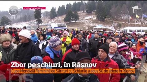 Cupa Mondială Feminină de Sărituri cu Schiurile a adus 50 de atlete în Râșnov