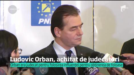 Ludovic Orban a fost achitat în dosarul în care a fost judecat pentru fapte de corupţie