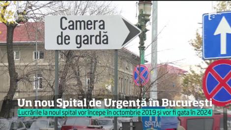 Capitala va avea în 2024 un nou spital de Urgenţă! 37 de săli de operaţie, 60 de linii de gardă, o maternitate, două heliporturi şi 7,2 hectare de teren