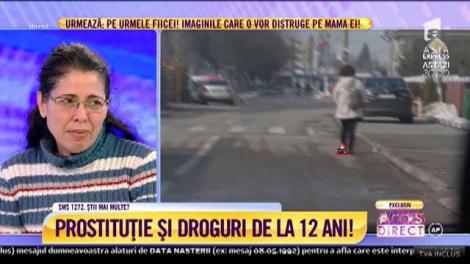 Georgiana, fiica Lidiei: "Nu mă mai prostituez, dar mă droghez"