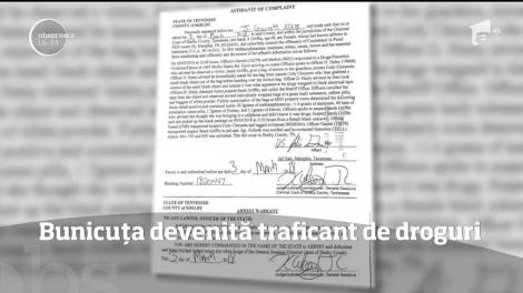 O femeie de 68 de ani de peste ocean a ajuns în spatele gratiilor după ce a încercat să transporte un pachet cu droguri într-o închisoare din Tennessee