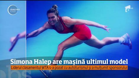 Simona Halep are mașină ultimul model