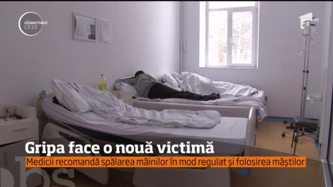 Gripa face o nouă victimă! Medicii recomandă spălarea mâinilor în mod regulat și folosirea măștilor