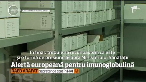Alertă în sistemul medical. România a rămas fără imunoglobulină