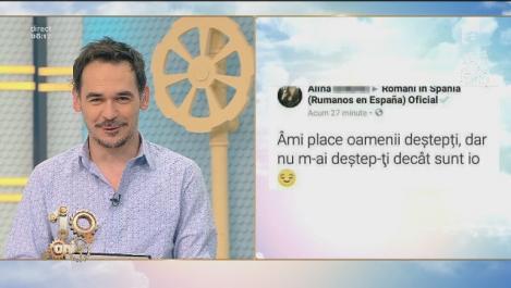 Credeai că le-ai văzut pe toate? Acesta este cel mai tare mesaj de pe Facebook:: „Âmi place oamenii deștepți, dar nu m-ai deștep-ți decât...”