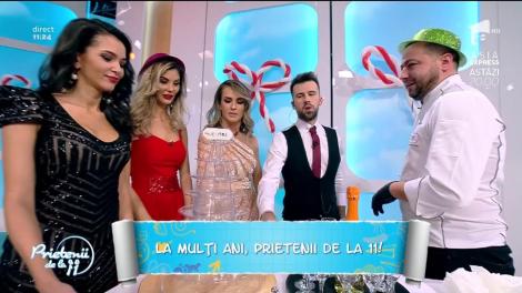 Diana Munteanu și Florin Ristei sunt răsfățații zilei! La un an de la prima emisie, cei doi învață cum se face rețeta de "Macarons personalizat cu brânză și somon"