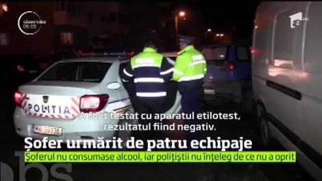 Un şofer clujean a pus pe jar poliţiştii din două judeţe