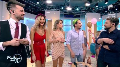 Răzvan și Dani taie moțul! Diana Munteanu și Florin Ristei fac spectacol la un de emisiune! „Niște bucle ca la Paris vreau"