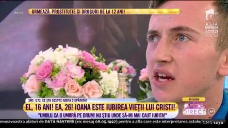 Povestea de dragoste, cu lacrimi și dor! Ajută-l pe Cristi să-și găsească jumătatea! La 16 ani, s-a îndrăgostit de Ioana, o femeie cu zece ani mai mare decât el