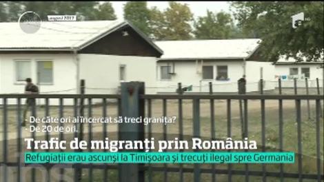 Una dintre cele mai mari reţele de trafic de migranţi din Europa, ţinta unor descinderi de amploare