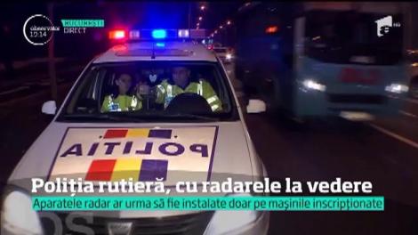 Poliţia Rutieră, cu radarele la vedere! Proiectul de lege a trecut de Senat!