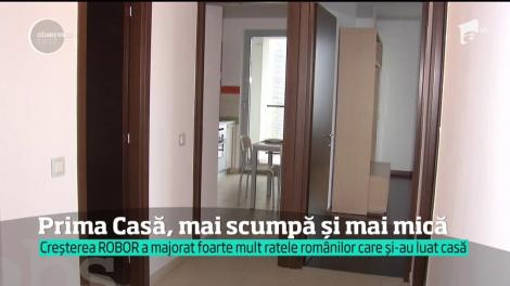 Prima casă este mai mică şi mai scumpă în 2018