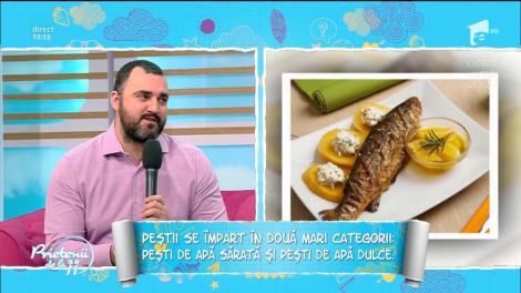 Nutriționiștul Cristian Mărgărit, despre peștii oceanici pescuiți în ape curate