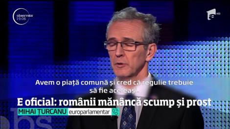 E oficial! Alimentele de pe rafturile magazinelor autohtone sunt diferite faţă de cele din Occident